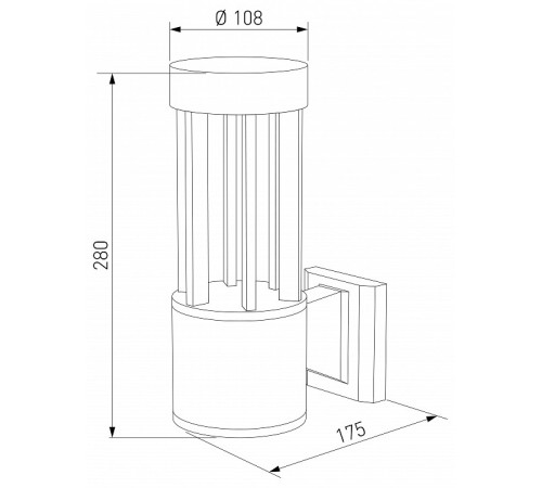 Светильник на штанге Elektrostandard Apart 35193/W