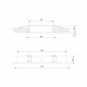 Встраиваемый светильник Elektrostandard Tetro 15277/LED