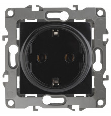 Розетка с заземлением, без рамки Эра Эра 12 12-2101-06