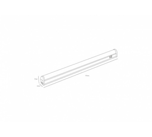 Накладной светильник Эра LLED-01-08W-4000-W