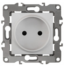 Розетка без заземления, без рамки Эра Эра 12 12-2105-01