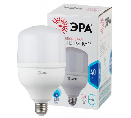 Лампа светодиодная Эра Стандарт LED POWER T120-40W-4000-E27