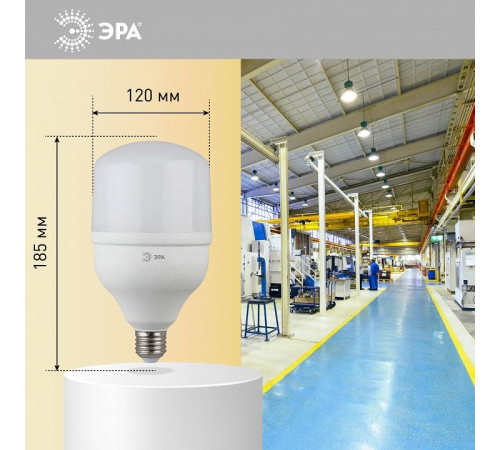 Лампа светодиодная Эра Стандарт LED POWER T120-40W-4000-E27