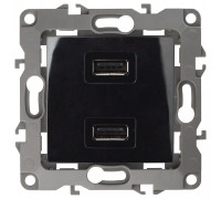Розетка USB, без рамки Эра Эра 12 12-4110-06