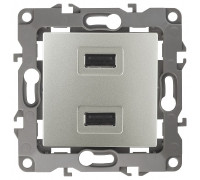 Розетка USB, без рамки Эра Эра 12 12-4110-15