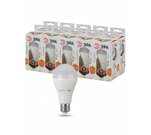 Лампа светодиодная Эра Стандарт LED A65-19W-827-E27
