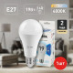 Лампа светодиодная Эра Стандарт LED A65-19W-840-E27