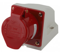 Розетка с заземлением Эра  R(OUT)-16-3P-PE-IP44