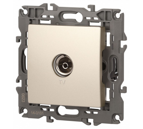 ТВ-розетка без рамки Эра Эра Elegance 14-3101-04