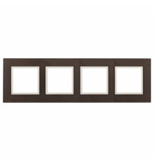 Рамка на 4 поста Эра Эра Elegance 14-5104-31