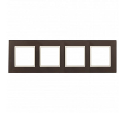 Рамка на 4 поста Эра Эра Elegance 14-5104-31