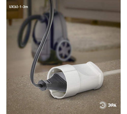 Удлинитель Эра UX(6)-1-3m