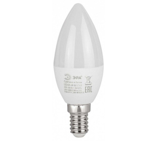 Лампа светодиодная Эра LED B35-6W-865-E14 R