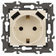 Розетка с заземлением и со шторкой и 2хUSB, без рамки Эра Эра Elegance 14-4109-02