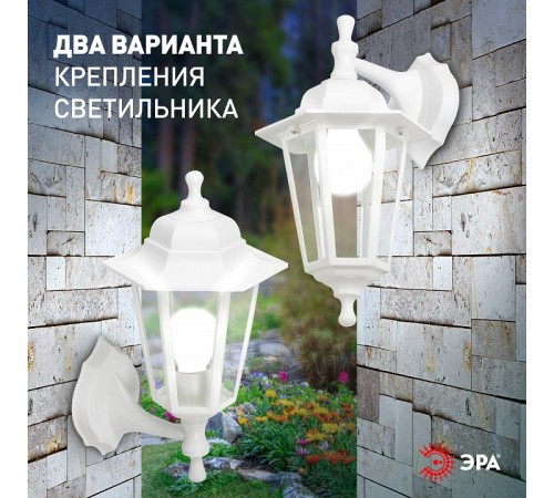 Светильник на штанге Эра НБУ 06-60-001 белый