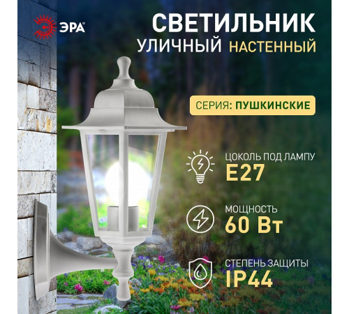 Светильник на штанге Эра НБУ 06-60-001 белый