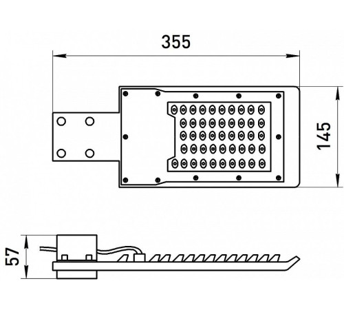 Консольный светильник Эра SPP-503-0-30K-050