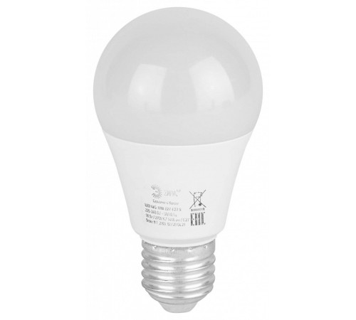 Лампа светодиодная Эра E27 18Вт 2700K LED A65-18W-827-E27 R