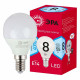 Лампа светодиодная Эра LED P45-8W-840-E14 R