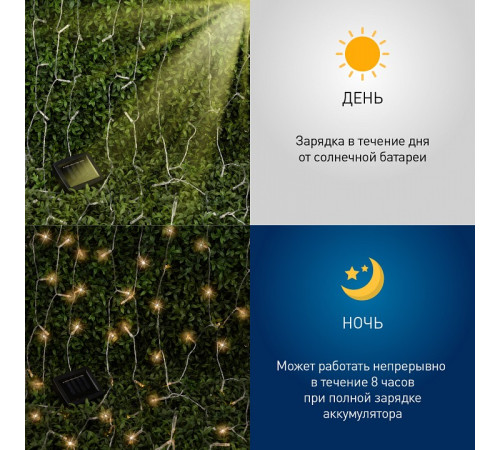 Гирлянда на солнечных батареях Эра ERASF22-41