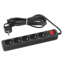 Удлинитель с выключателем Эра  UX-5es-5m-B