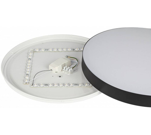 Накладной светильник Эра Relict Relict 38 SPB-6-40 4К BK