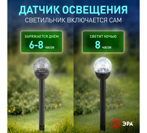 Наземный низкий светильник Эра ERASF23-15