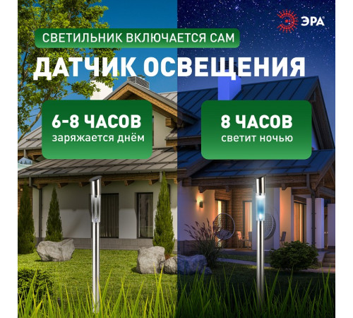 Наземный низкий светильник Эра ERASF23-16