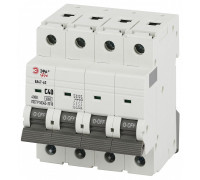 Автоматический выключатель 4P Эра ВА47-63 VA63-4P40C6