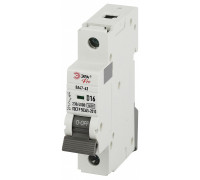 Автоматический выключатель 1P Эра ВА47-63 VA63-1P16D6