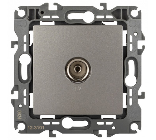 ТВ-розетка без рамки Эра Эра 12 12-3101-16