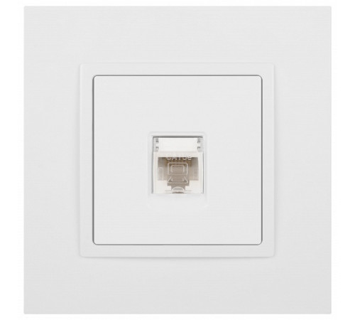 Розетка Ethernet RJ-45 без рамки Эра Эра Elegance 14-3107-01М