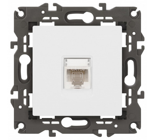 Розетка Ethernet RJ-45 без рамки Эра Эра Elegance 14-3107-01М