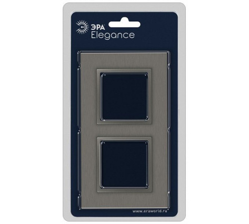 Рамка на 2 поста Эра Эра Elegance 14-5202-16