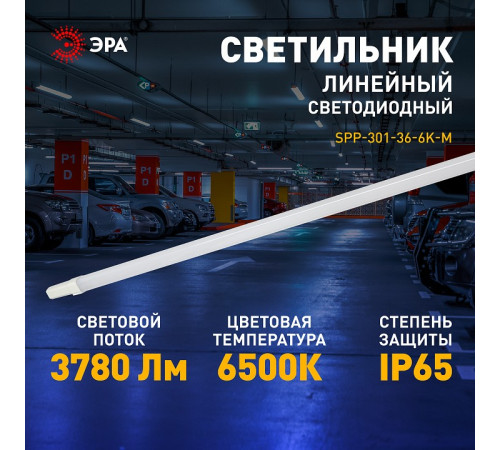 Накладной светильник Эра SPP-301-36-6K-M