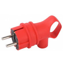 Вилка угловая с заземлением ЭРА VX12-R-IP44 IP44 VX12-R-IP44