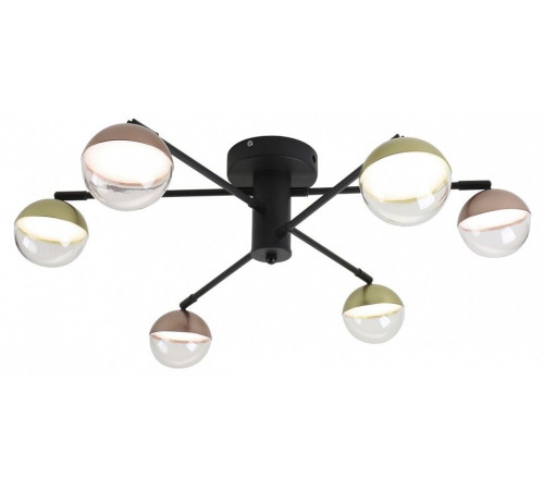 Люстра на штанге Escada DIVERSE 10271/6LED Gold/Copper