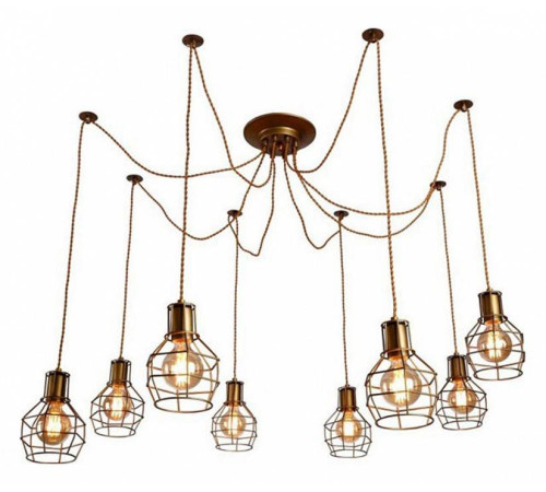 Подвесная люстра Escada Boston 1129/8S Bronze