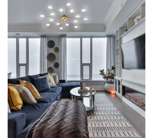 Потолочная люстра Escada Starfall 2109/16 Copper