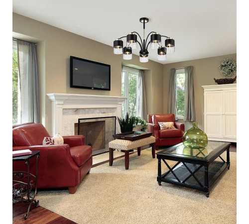 Люстра на штанге Escada Riche 2121/7P