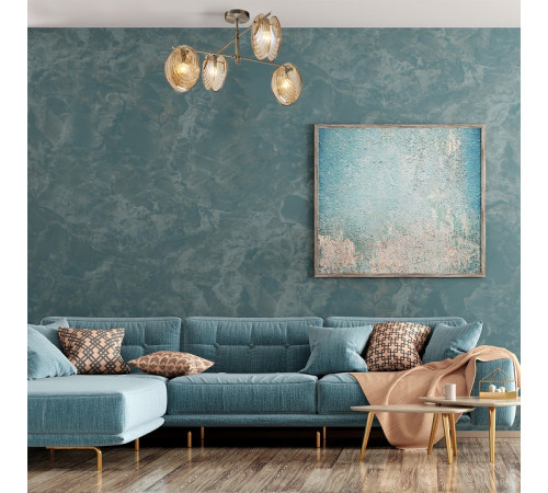 Люстра на штанге Escada 2123/4P Brass