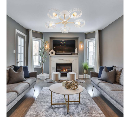 Люстра на штанге Escada Banjo 679/5P White