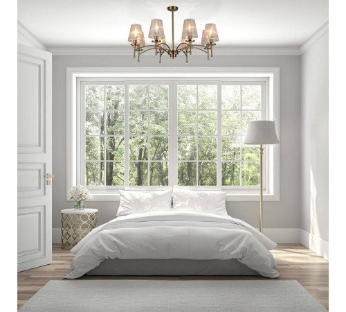 Люстра на штанге Escada Faith 694/8PL Gold