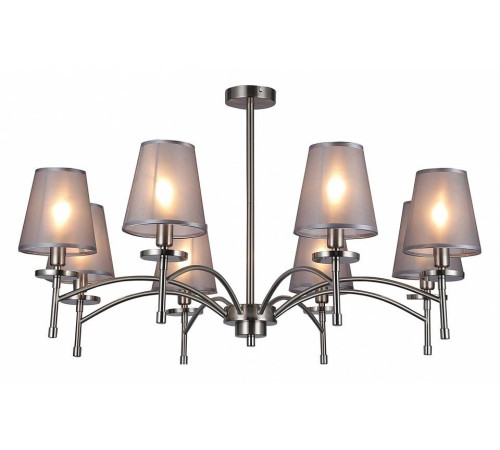 Люстра на штанге Escada Faith 694/8PL Nickel