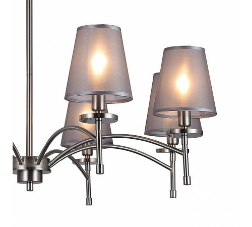 Люстра на штанге Escada Faith 694/8PL Nickel