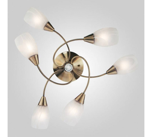 Потолочная люстра Eurosvet Virginia 2275/6 бронза античная
