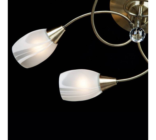 Потолочная люстра Eurosvet Virginia 2275/6 бронза античная