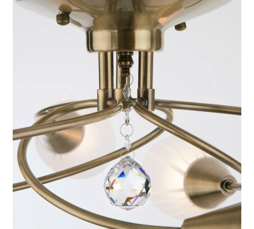 Потолочная люстра Eurosvet Virginia 2275/6 бронза античная