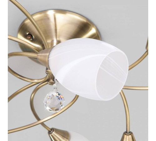 Потолочная люстра Eurosvet Virginia 2275/9 античная бронза