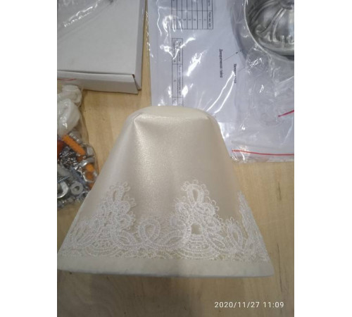 Люстра на штанге Eurosvet Incanto 60069/5 серебро